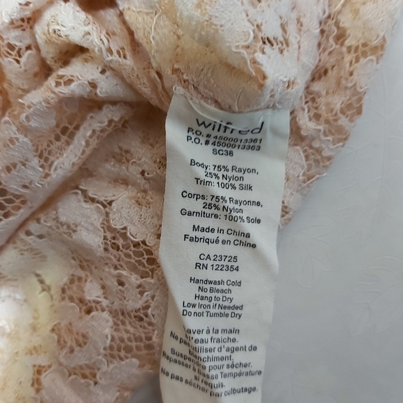 WILFRED Madeline Lace racerback Tank Top - Picture 5 of 8